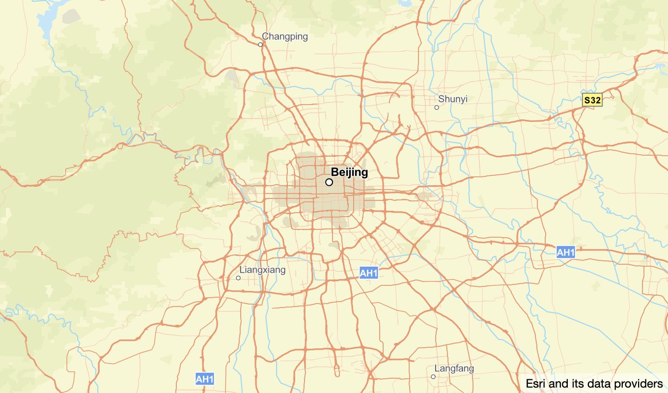 ArcGIS 矢量底图渲染