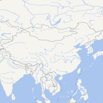 官方样式示意 · 天地图标准底图
